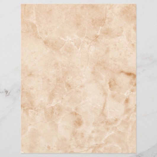 ベージュマーブルクラフトスクラップブック紙 (正面)