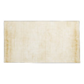 ベージュメーンディモチーフ枕ケース 枕カバー (裏面)