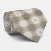 ベージュモザイク ネクタイ (ロール)