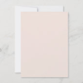 ベージュモダンとワインモノグラム ノートカード (裏面)