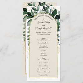 ベージュモダンアーチ植物植林プログラム