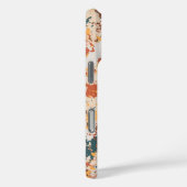 ベージュモダンオレンジ迷彩柄軍パーソナライズされた Case-Mate iPhoneケース (裏面 / 右)