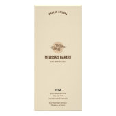 ベージュモダンソー生地パンベーカリー価格表 ラックカード (裏面)