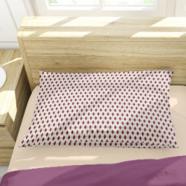 ベージュモダンパープル幾何パタアーガイルーン 枕カバー