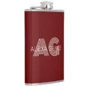 ベージュモダンモノグラム フラスク (右)