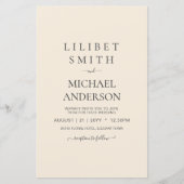 ベージュモダンモノワ結婚ー (正面)