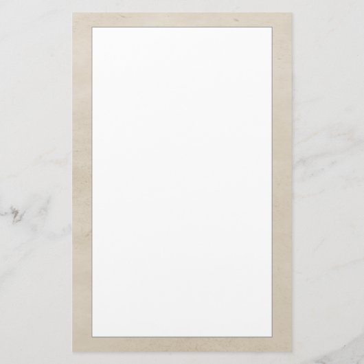 ベージュモノグラムリース文房具 便箋 (裏面)