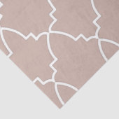 ベージュモロッコ格子パターン 薄葉紙 (詳細)