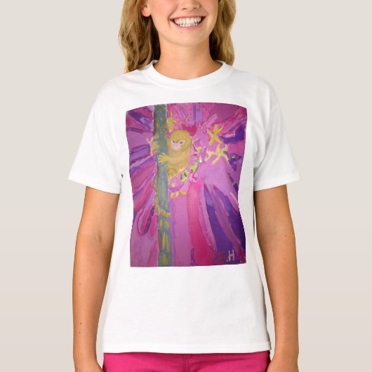 ベージュモンキースウェットシャツ Tシャツ (正面)