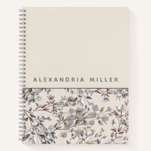 ベージュリネンフローラ |名パーソナライズされた前