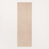 ベージュリネン ヨガマット (裏面)