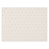 ベージュルビーの喉を張ったハミングバード テーブルクロス (正面(横))