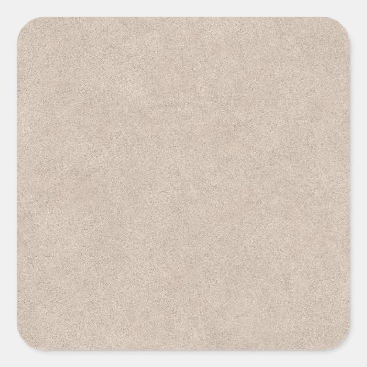 ベージュレトロカスタムレザー スクエアシール (正面)