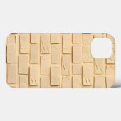 ベージュレンガテクスチャーiPhoneケース アーバンスタイル Case-Mate iPhoneケース (裏面 (横))