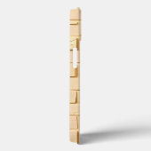 ベージュレンガテクスチャーiPhoneケース アーバンスタイル Case-Mate iPhoneケース (裏面 / 右)