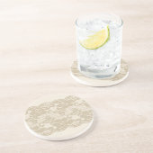 ベージュレース コースター (側面)