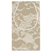 ベージュレース スモールペーパーバッグ (裏面)