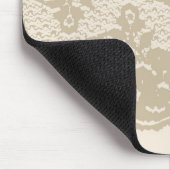 ベージュレース マウスパッド (コーナー)