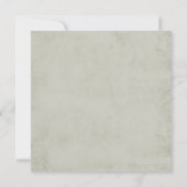 ベージュヴィンテージ旋回結婚式招待状 招待状 (裏面)