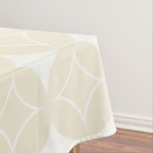 ベージュ七宝パターン テーブルクロス (インサイチュ)