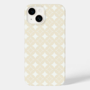 ベージュ七宝パターン Case-Mate iPhone 14ケース