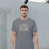 ベージュ与えは夢を眠ら保せず Tシャツ