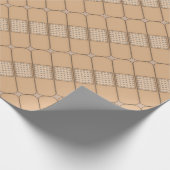 ベージュ付着力の包帯ナース ラッピングペーパー (角)