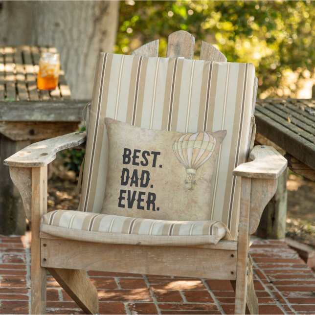 ベージュ動揺してヴィンテージホットエアバルーンスチームパンク アウトドアクッション (椅子)