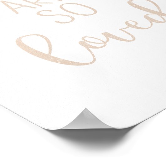 ベージュ君はとても愛されている ポスター (角)