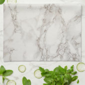 ベージュ大理石 キッチンタオル (折り畳み)