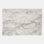 ベージュ大理石 キッチンタオル (横)