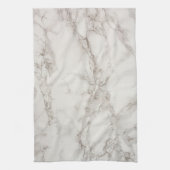 ベージュ大理石 キッチンタオル (縦)