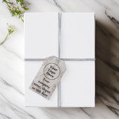 ベージュ大理石 ギフトタグ