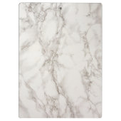 ベージュ大理石 クリップボード (裏面)