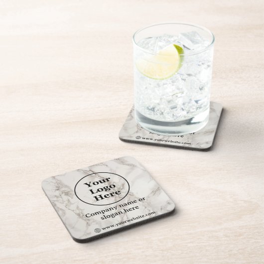 ベージュ大理石 コースター (右側)