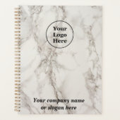 ベージュ大理石 プランナー手帳 (正面)