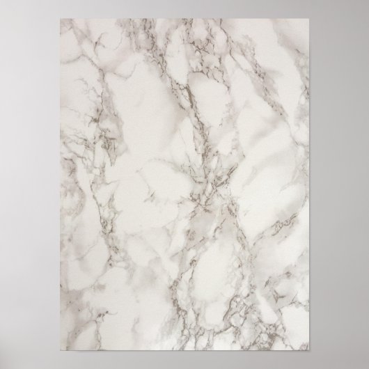 ベージュ大理石 ポスター (正面)