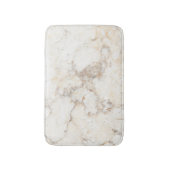 ベージュ大理石（白） バスマット (正面縦)