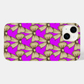 ベージュ弓は特別なケースメイトiPhoneケース Case-Mate iPhoneケース (裏面 (横))