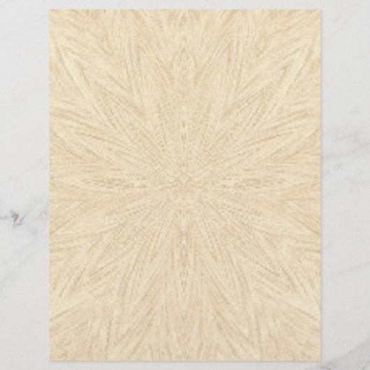 ベージュ抽象芸術パターンのテクスチャ付き背景 チラシ (裏面)