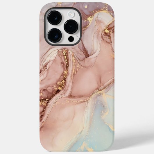 ベージュ抽象芸術背景 Case-Mate iPhoneケース (裏面)