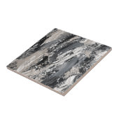 ベージュ灰色の大理石セラミックタイル タイル (側面)