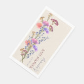 ベージュ素朴アクリルフローラブーケベビーシャワー (コーナー)