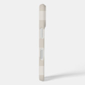 ベージュ素朴バッファローチェックモノグラム Case-Mate iPhoneケース (裏面 / 右)