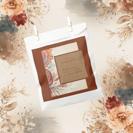 ベージュ結婚トバルモチーフ フェイバーバッグ