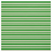 ベージュ線と緑の線 ファブリック (見本)