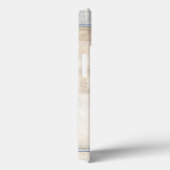 ベージュ背景の灰色の魚 Case-Mate iPhoneケース (裏面 / 右)