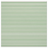 ベージュ色と濃い緑の色の線 ファブリック (見本)