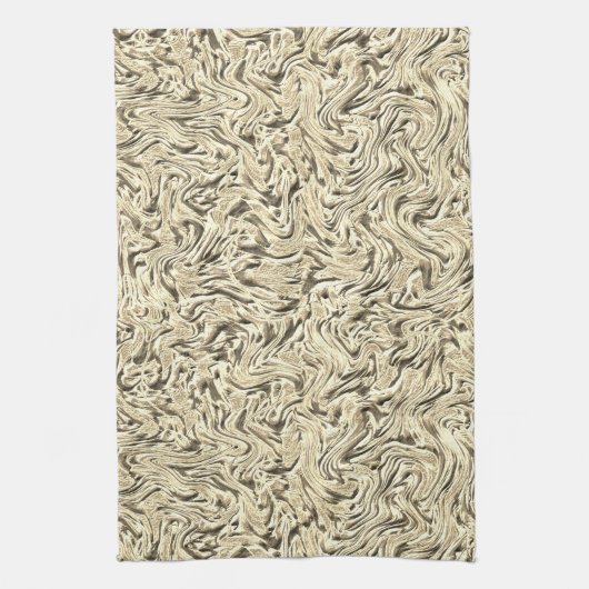 ベージュ色の壁の質感に見える キッチンタオル (縦)