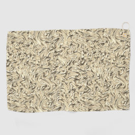 ベージュ色の壁の質感に見える ゴルフタオル